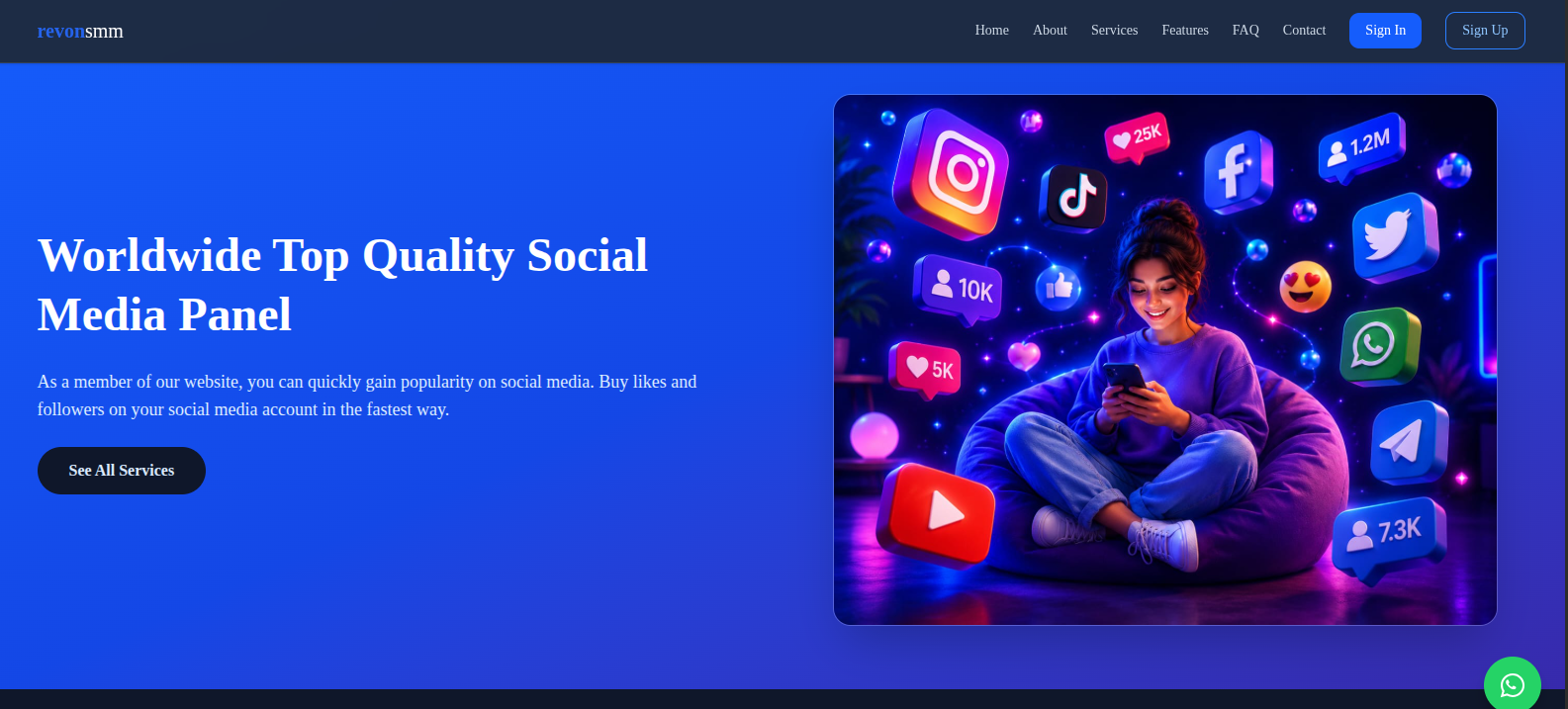 REVON SMM screenshot